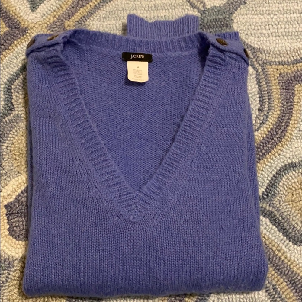 JCrew v-neck Mohair sweater